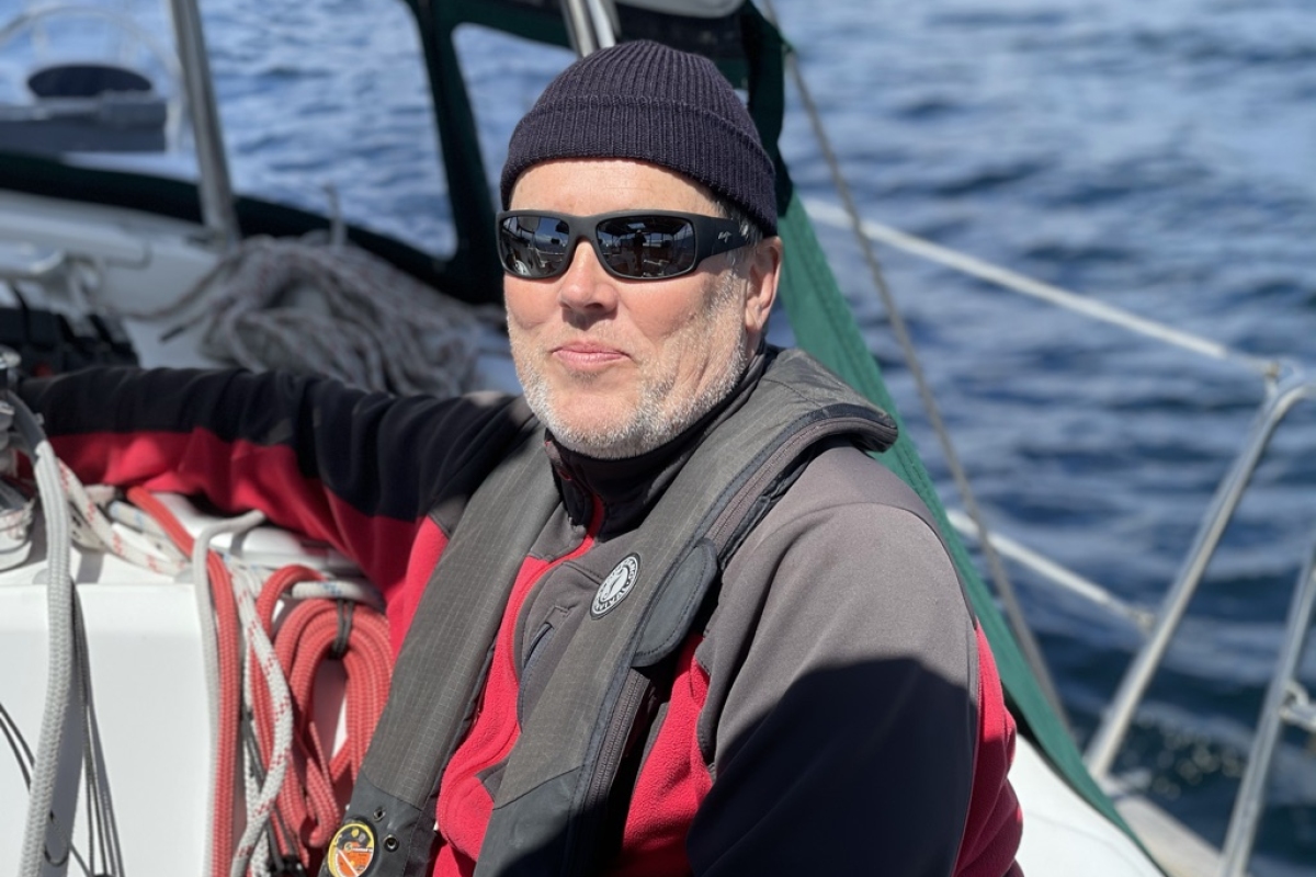 Enjoying the Sail